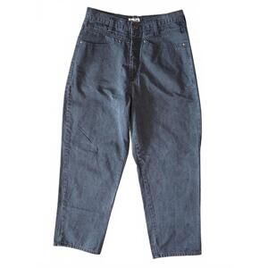 Vintage 1990s Merona Ultra High Rise Mom Jeans - Dark Wash Tapered sz 8/10